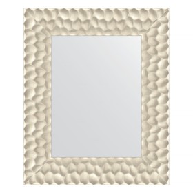 Зеркало в багетной раме, перламутровые дюны 89 мм, 47x57 см
