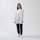 Рубашка SL, косая планка, 42-44, белый - фото 24475729