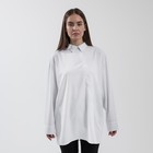 Рубашка SL, косая планка, 42-44, белый - фото 24475730