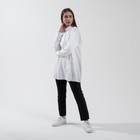 Рубашка SL, косая планка, 42-44, белый - фото 24475733