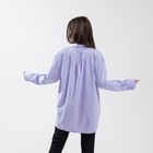 Рубашка SL, косая планка, 42-44, лаванда - Фото 4