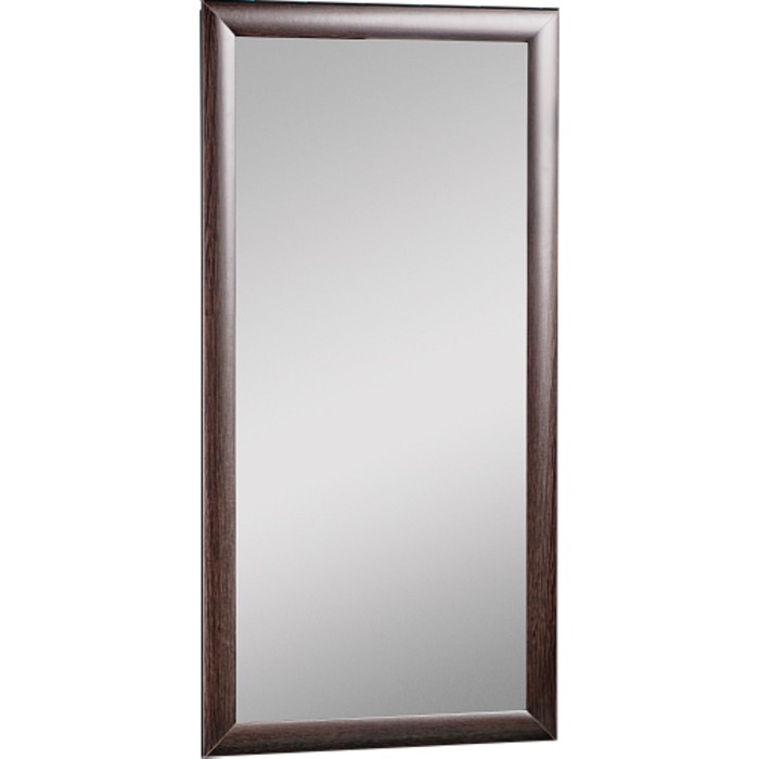 Зеркало Домино, МДФ профиль, венге, размер 1200х600 мм - Фото 1