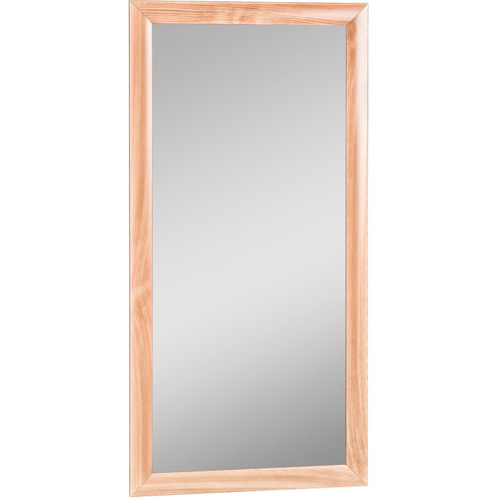 Зеркало Домино, МДФ профиль, бук, размер 600х400 мм - фото 1907352776