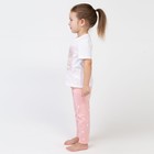 Пижама детская для девочки KAFTAN "Cats" рост 122-128 (34) - Фото 5