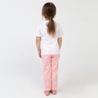 Пижама детская для девочки KAFTAN "Мопс" рост 110-116 (32) - Фото 5