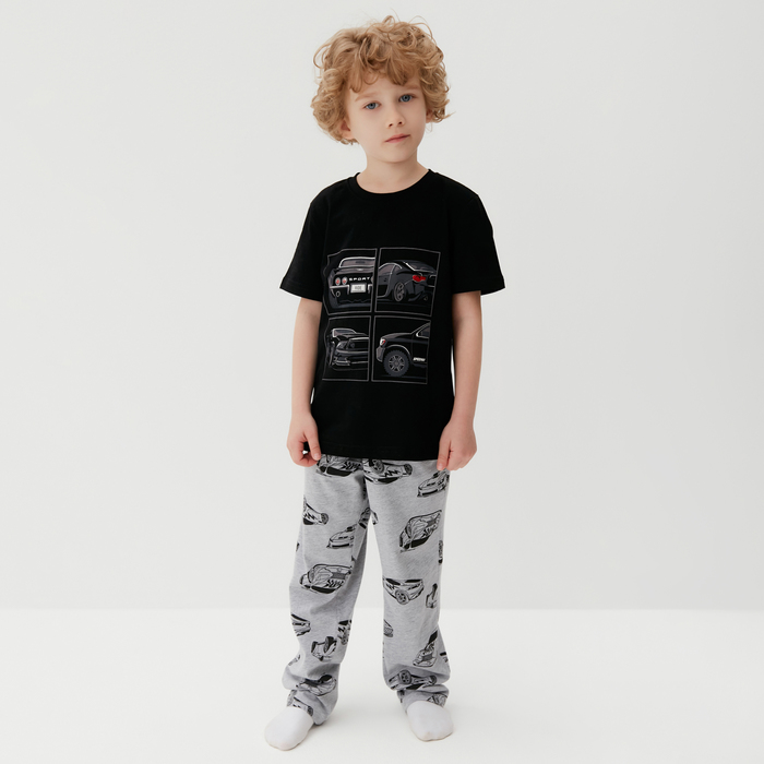 Пижама детская для мальчика KAFTAN "Cars" рост 122-128 (34) - Фото 1