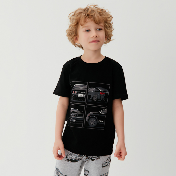 Пижама детская для мальчика KAFTAN "Cars" рост 146-152 (38) - Фото 1