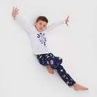Пижама детская для мальчика KAFTAN "Космос" рост 86-92 (28) - Фото 5