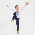 Пижама детская для мальчика KAFTAN "Космос" рост 110-116 (32) - Фото 4