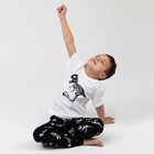 Пижама детская для мальчика KAFTAN "Динозавры" рост 86-92 (28) - Фото 3