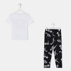 Пижама детская для мальчика KAFTAN "Динозавры" рост 122-128 (34) - Фото 11