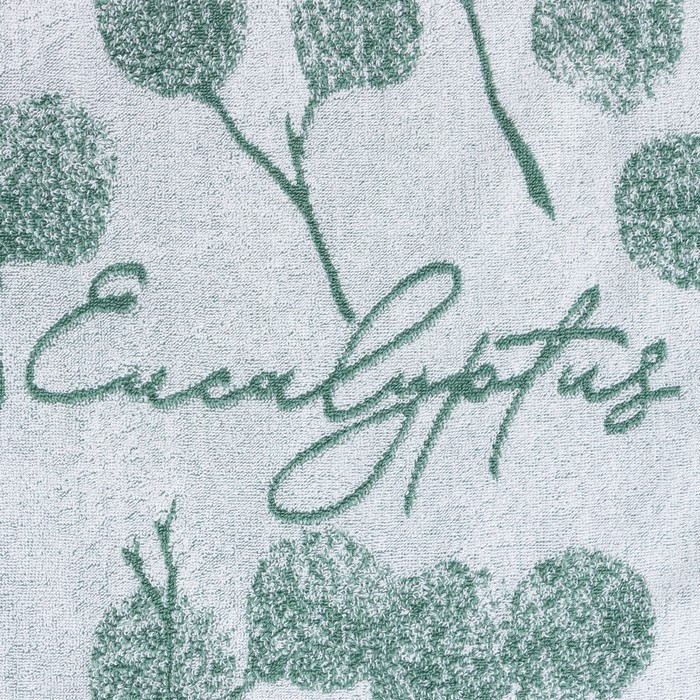Полотенце махровое Этель Eucalyptus, 70х130 см, 100% хлопок, 420гр/м2 - фото 1927812179