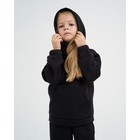 Костюм детский с начёсом (толстовка, брюки) KAFTAN "Basic line" р.28 (86-92), чёрный - Фото 8