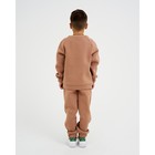 Костюм детский с начёсом (джемпер, брюки) KAFTAN "Basic line" р.30 (98-104), кофе 7425146 - фото 14601691