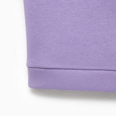 Костюм детский с начёсом (джемпер, брюки) KAFTAN «Basic line» р.34 (122-128), лиловый