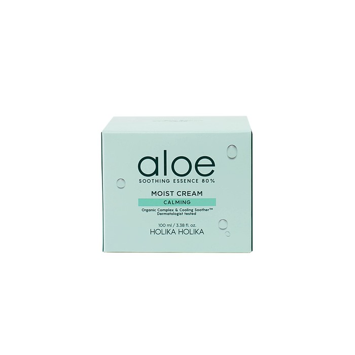 Увлажняющий крем для лица Aloe Soothing Essence 80% Moisturizing Cream, 100 мл 25615