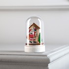 УЦЕНКА Фигура световая под куполом «Дед мороз», 6×6×9.5 см, от батареек LR1130, свечение тёплое белое - Фото 2