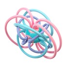 Набор погремушек «Беби в боксе», с эластичными элементами, 8 шт., цвет МИКС - фото 21446966