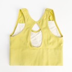 Топ женский Collorista, цвет салатовый, размер 42-44 7413068