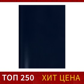 Тетрадь А4, 96 листов в клетку Calligrata, бумвинил, блок №2, эконом, синий