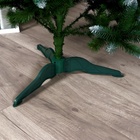 Искусственная ёлка с ягодами и инеем «Принцесса», 180 см, ПВХ ветки отгибаются - Фото 5