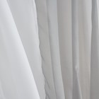 Комплект штор для кухни Witerra Лидия 250х160см, серый, пэ100% - Фото 4