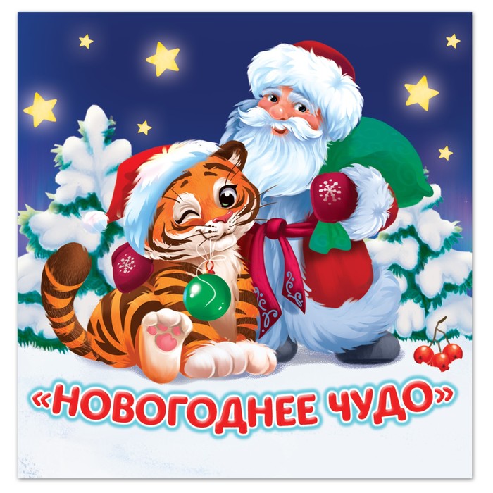 Книжка детская «Новогоднее чудо», 12 стр. - Фото 1