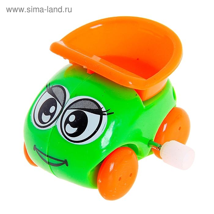 Игрушка заводная "Машинка с глазками", МИКС - Фото 1