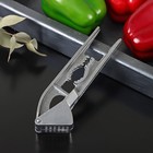 Пресс для чеснока Доляна, орехокол 2 в 1, алюминиевый - Фото 1