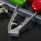 Пресс для чеснока Доляна, орехокол 2 в 1, алюминиевый - Фото 3