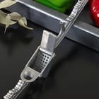 Пресс для чеснока Доляна, орехокол 2 в 1, алюминиевый - Фото 4