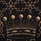 Кухонное полотенце «Доляна. 100% Короны», 35×60 см, 100% хлопок, 160 г/м² - Фото 5