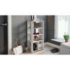 Тумба для обуви Слим тип-1, 520х350х1100, Дуб Сонома/Белый - Фото 1