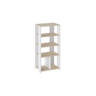 Тумба для обуви Слим тип-1, 520х350х1100, Дуб Сонома/Белый - Фото 2