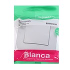 Выключатель SE Blanca, 10 А, 1 клавиша, IP20, скрытый, алюминий, BLNVS010103 - Фото 2