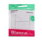 Выключатель SE Blanca, 6 А, 2 клавиши, IP20, скрытый, белый, BLNVS006501 - Фото 2