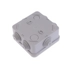 Коробка распределительная SE, 85х85х40 мм, IP55, для открытой установки, белая, IMT35092 - фото 9578597