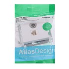 Розетка компьютерная SE AtlasDesign, RJ45, TV, встраиваемая, IP20, белая, ATN000189 7612627 - фото 13664248