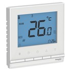 Термостат цифровой SE AtlasDesign, 16 A, для тёплого пола, белый, ATN000138 - Фото 1