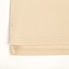 Футболка поло с длинным рукавом мужская MINAKU, размер 52, бежевая - Фото 8