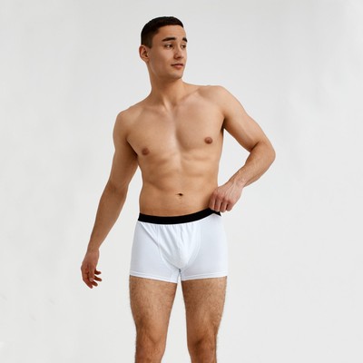 Трусы мужские боксеры MINAKU цвет белый, р-р 50