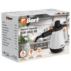 Пароочиститель Bort BDR-2800-RR, 1300 Вт, 450 мл, вертикальное отпаривание, белый - фото 51493730 Пароочиститель Bort BDR-2800-RR, 1300 Вт, 450 мл, вертикальное отпаривание, белый - фото 51493730