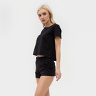 Пижама женская (футболка и шорты) KAFTAN "Basic" р. 40-42 5197796 - фото 14006952