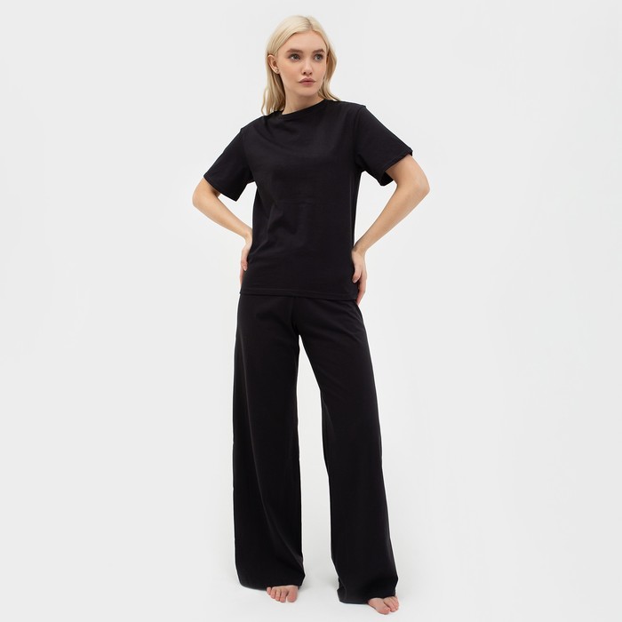 Пижама женская (футболка и брюки) KAFTAN "Basic" р. 44-46 - Фото 1