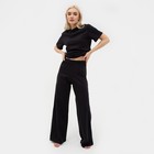 Пижама женская (футболка и брюки) KAFTAN "Basic" р. 48-50 - Фото 5
