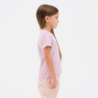 Футболка детская KAFTAN: Dream, лиловая, размер 34, рост 122-128 см - Фото 2