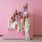 Футболка детская с дл. рук. KAFTAN "Dream" р.32 (110-116), лиловый - Фото 8