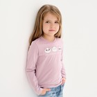 Футболка детская с дл. рук. KAFTAN "Dream" р.34 (122-128), лиловый - фото 31028683