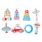 Трафареты «Игрушки» 7576437