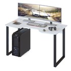 Стол компьютерный «КСТ – 19», 1350×730×740 мм, цвет белый - Фото 1